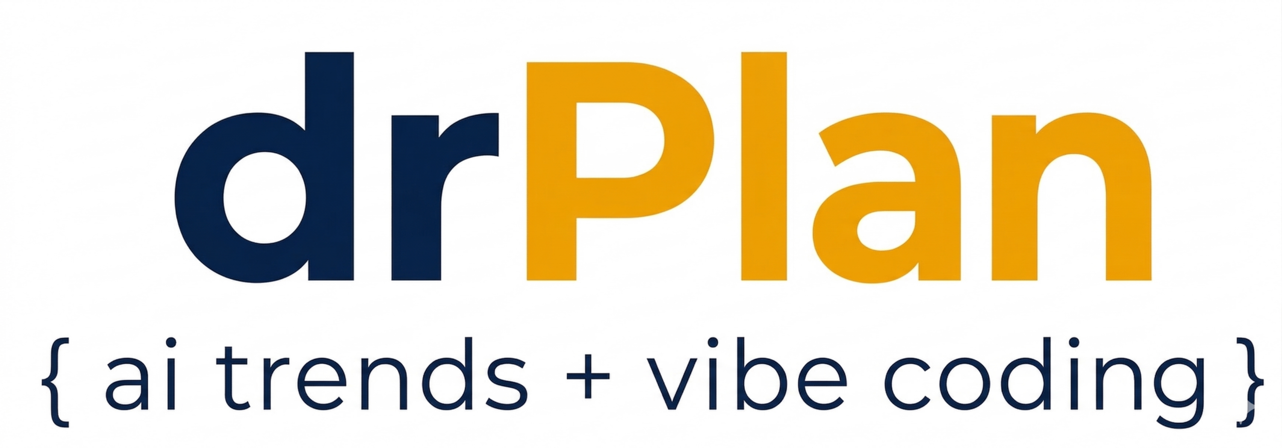 drPlan 로고 - ai trends + vibe coding