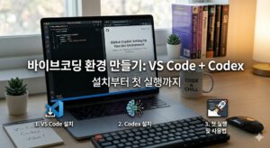 바이브코딩 환경 설정 — VS Code + Codex 30분 설치 가이드